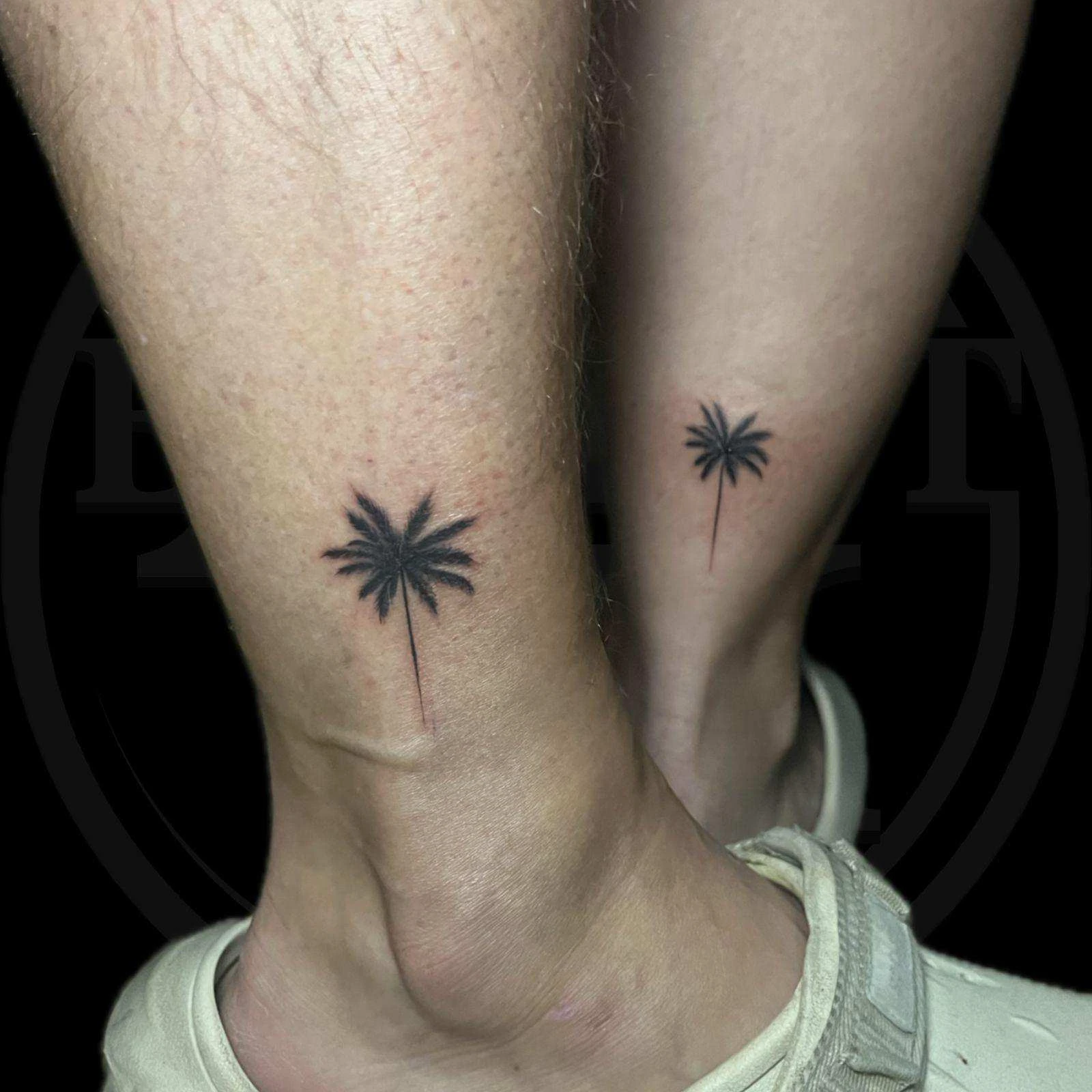 Artistic fine line tattoo being created by Bali’s best tattoo artist at Seminyak studio.