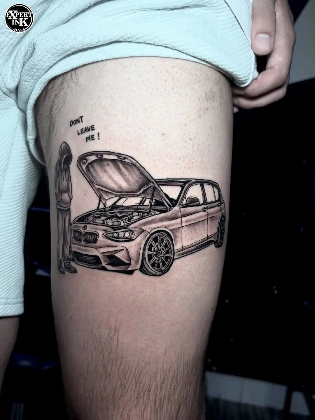 Small meaningful tattoo symbolizing a traveler's personal story